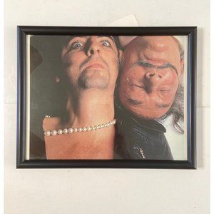 Frame in Glass Color Photograph Poster Photo on Paper Alice Cooper Salvador Dali